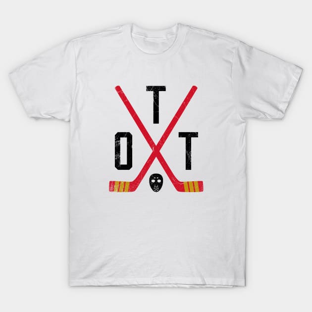 OTT Retro Sticks - White T-Shirt by KFig21